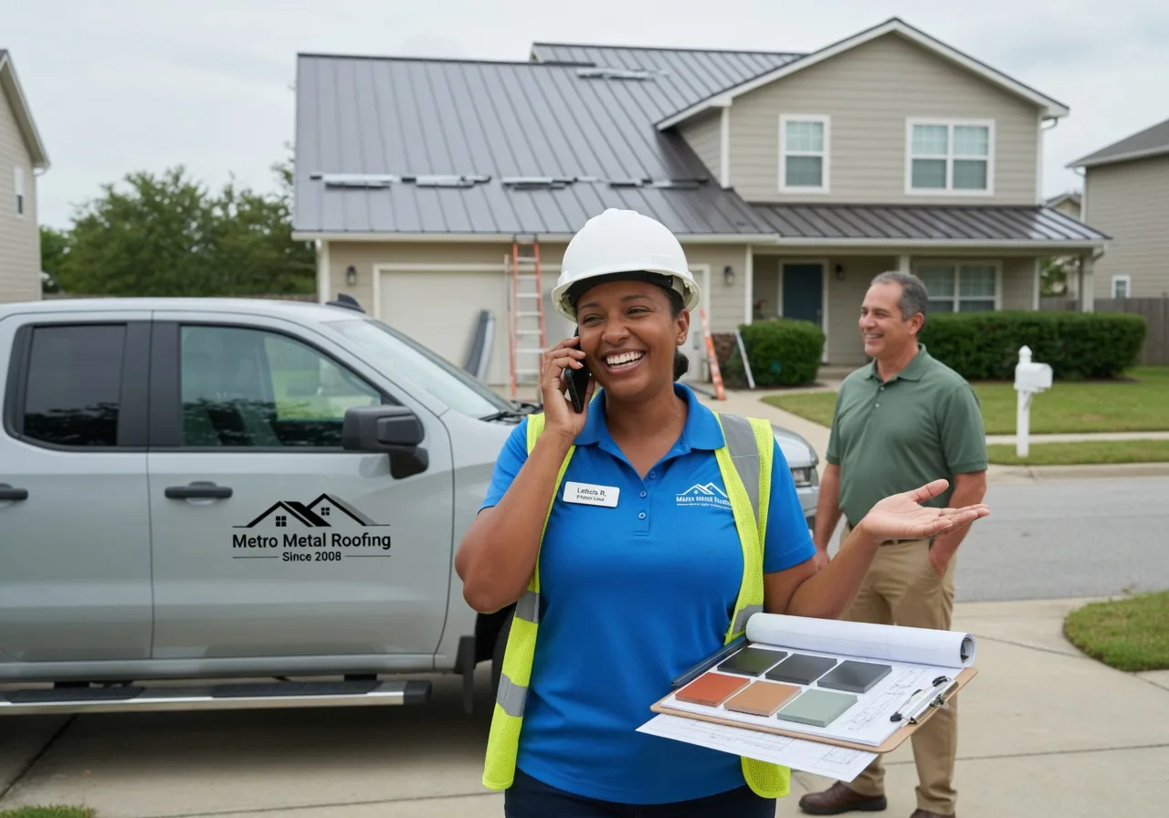 Storm Damage Metal Roof Repair in Southport, ME